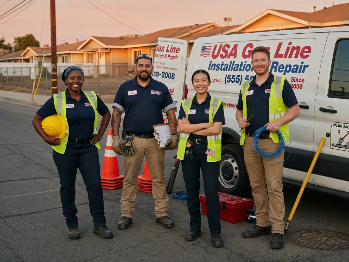 Gas Line Installation company in Rose Bud, AR